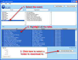 LDS Audio Browser